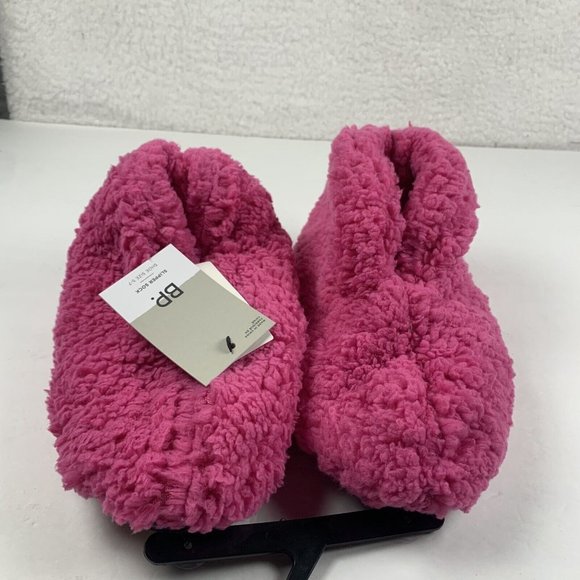 Nordstrom BP456355MI Pull-on Boot Women S/M(5-7) Pink Berry Faux Shearling 8005 - Picture 2 of 8